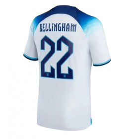 Herren Fußballbekleidung England Jude Bellingham #22 Heimtrikot WM 2022 Kurzarm